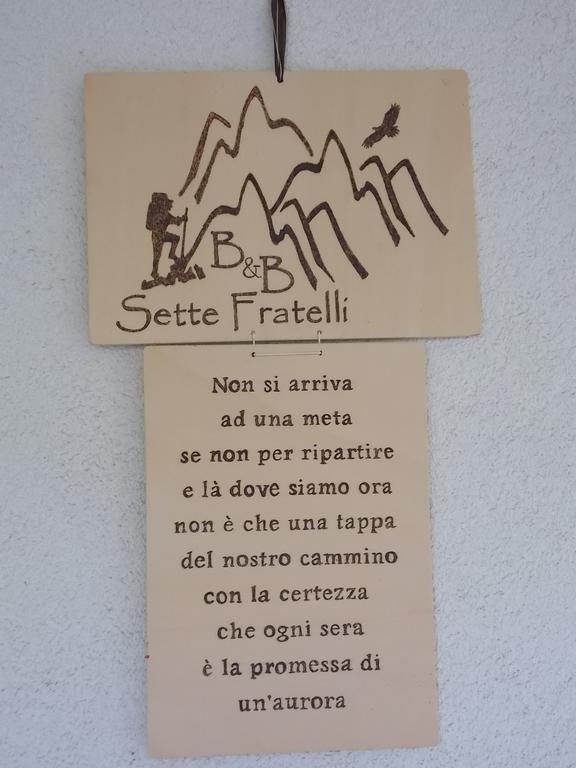 B&B Sette Fratelli San Gregorio  Exterior foto
